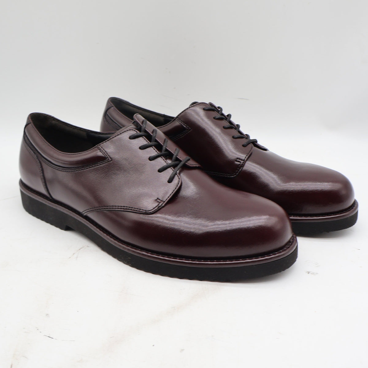 Dexter Hamilton Dress Casuals Mens 12 M Vintage Burgundy Polished Leather Shoes - take2supply