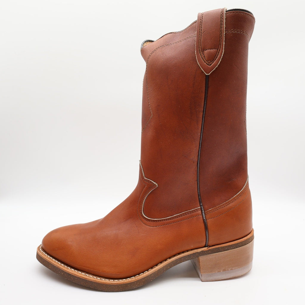 Laredo Vintage Western Boots Mens 9EE Brown Leather Deadstock NWT - take2supply