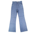Vintage Young Maverick Jeans Boys 12 Regular Blue Flare White Stitch USA NWT - take2supply