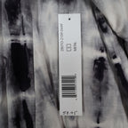 Tribal Cardigan Womens Small Gray Tie Dye Open Front Lightweight Jersey Knit NEW - take2supply