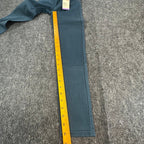 Levi's Vintage 80s Sateen Legging Girls 10 Reg Teal Cotton Slim Stretch NOS - take2supply