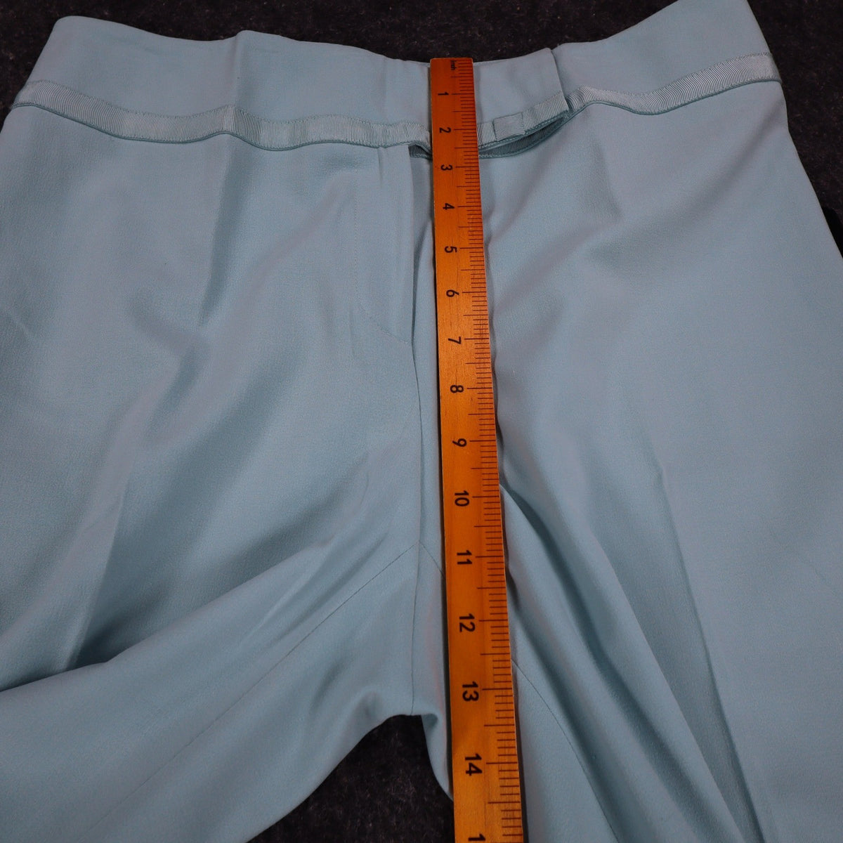 AGB Byer California Pants Womens 10 Y2K Light Blue Wide Leg Stretch Trousers NEW - take2supply