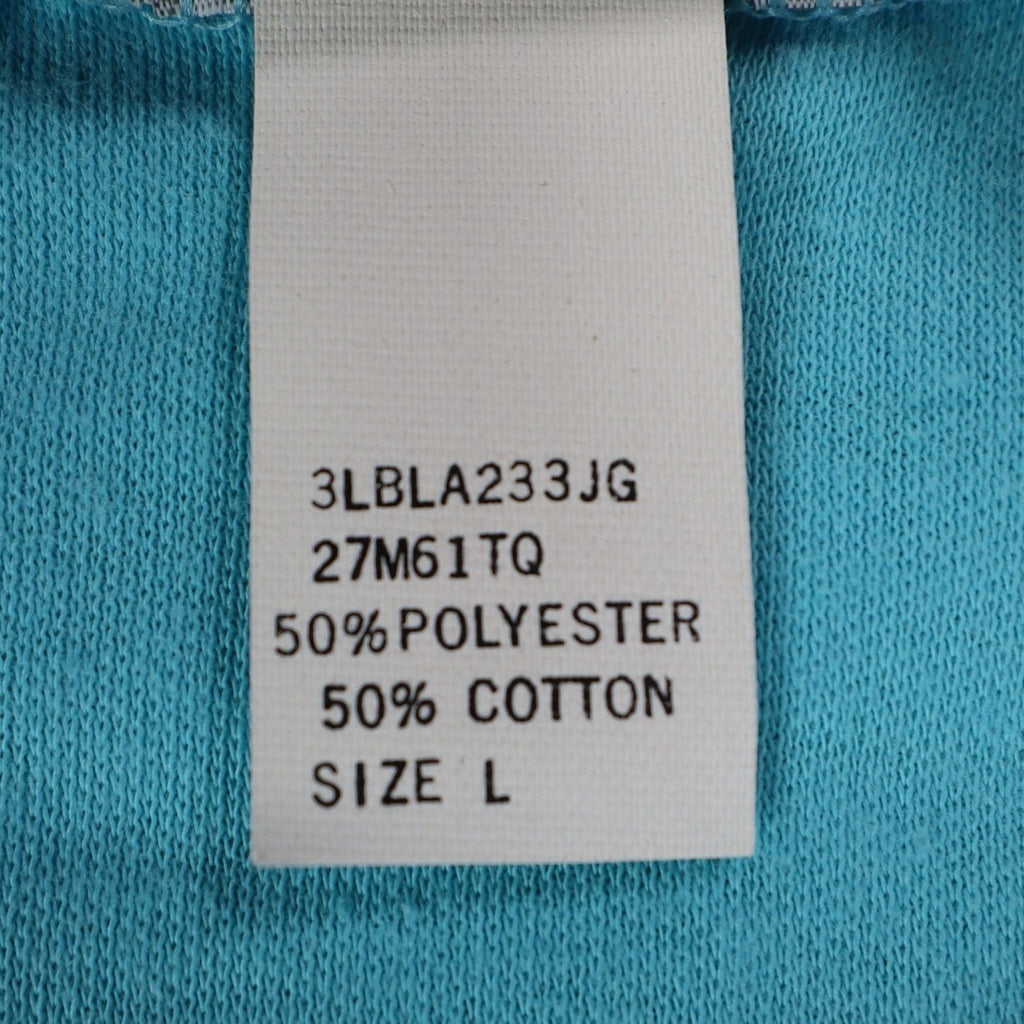 Maverick Vintage 80s Girls Large Aqua Blue Ringer Sleeveless T-Shirt NWT 1982 - take2supply