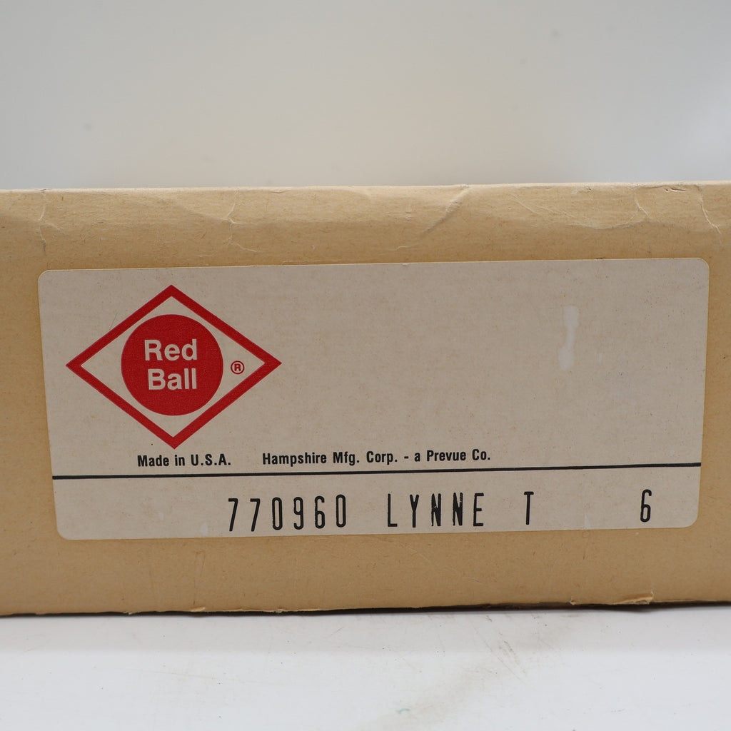 Red Ball Lynne T Boots Womens 6 Vintage 70s Black Rubber Waterproof Deadstock US - take2supply