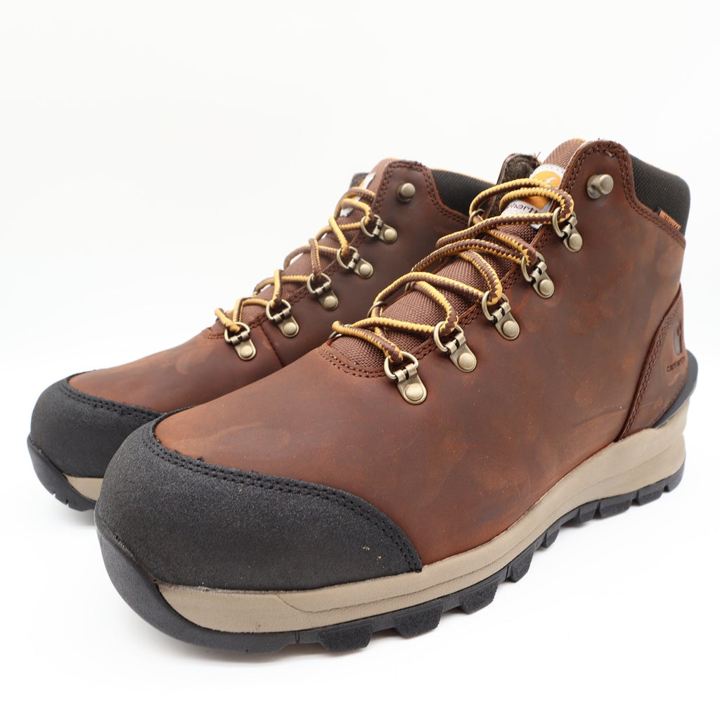 Carhartt Modern Gilmore Work Boots Mens 11W Brown Leather Alloy Toe NWT FH5550-M - take2supply