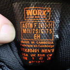 Worx by Red Wing 5401 Steel Toe Work Boots Mens 10 Black Leather New - take2supply
