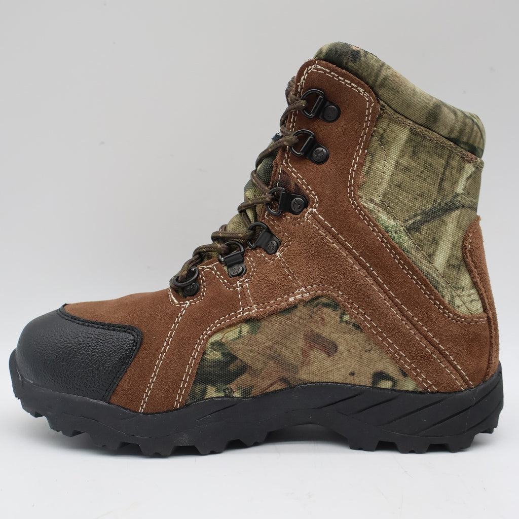 Rocky Hunting Boots Kids 3.5M Brown Camo 800g Thinsulate Waterproof FQ0003710 - take2supply