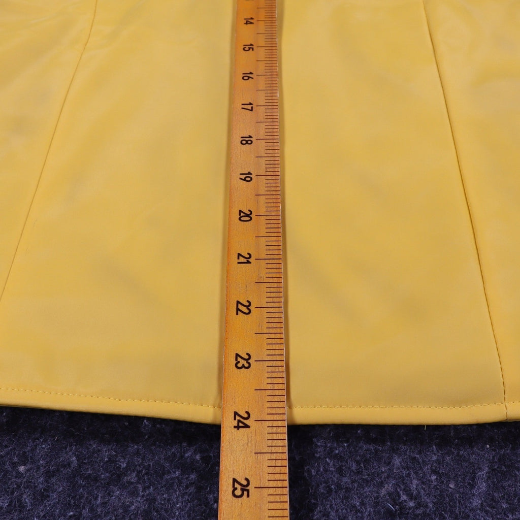 Selene Sport Vest Womens Small Vintage Y2K Yellow Fleece Lined Utility Shell - take2supply