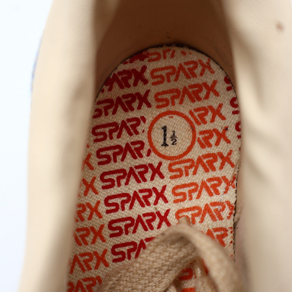 Sparx Athi-Leisure Sneakers Youth 1.5 Vintage 70s Blue Canvas Gum Sole CSH342 - take2supply