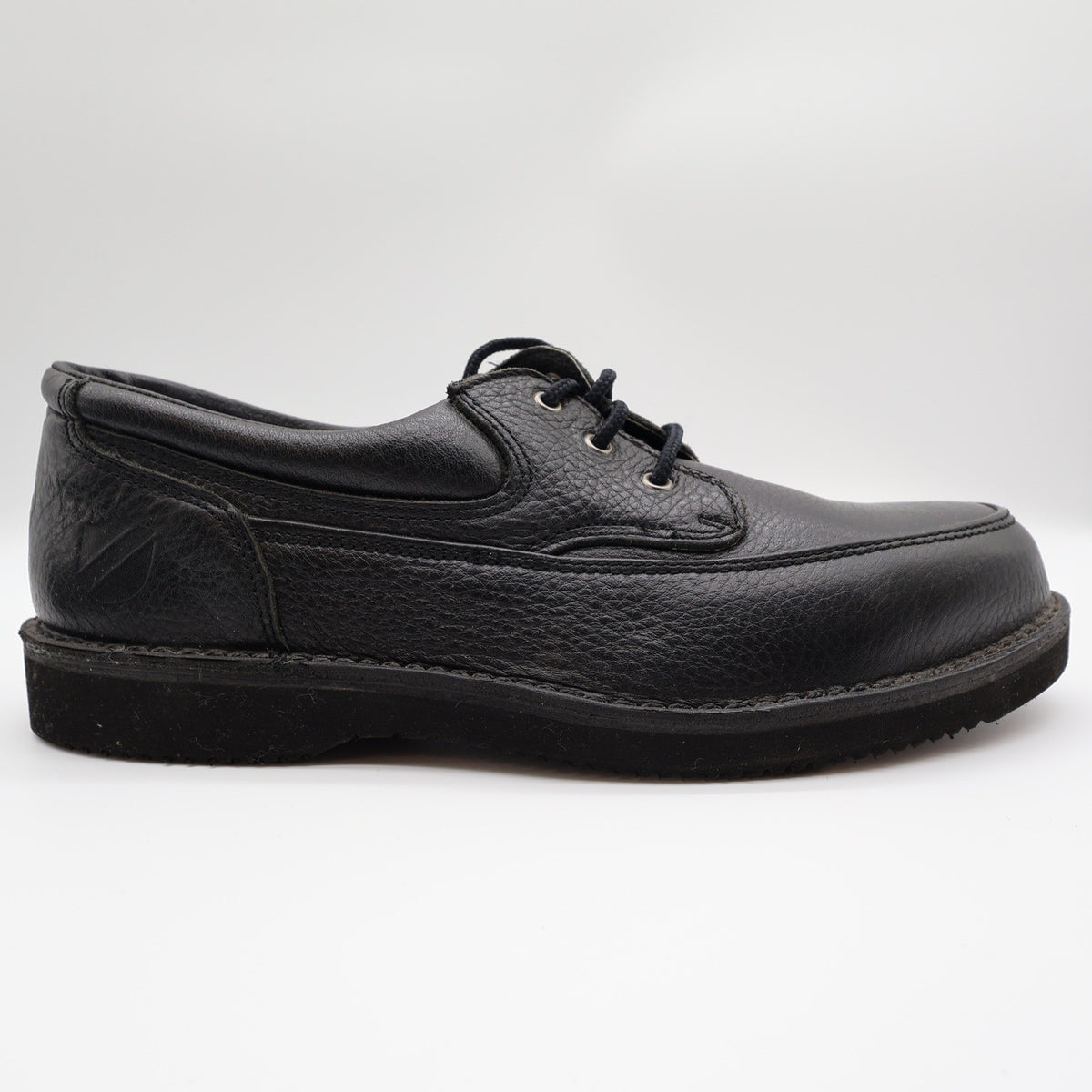 Bucks Steel Toe Work Shoes Mens 10 Vintage Black Leather Safety Toe W4570 - take2supply
