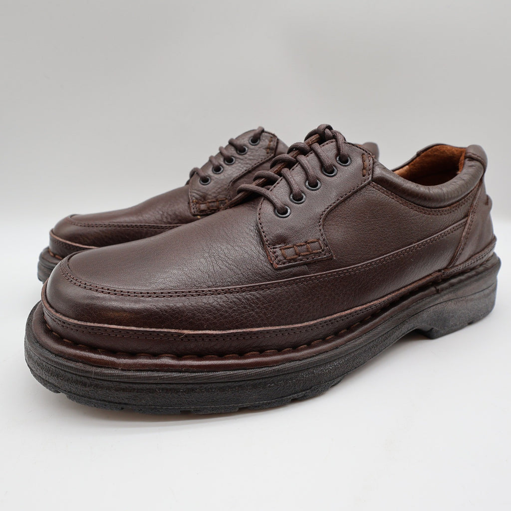 Hush Puppies Summit Persimmon Mens 8.5 Brown Leather Casual Oxford Shoes 14191 - take2supply