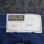 Dee Cee Rappers Jeans Womens 16 Regular Vintage Deadstock Blue Cotton USA Made - take2supply