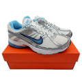 Nike Air Alaris+ 3 MSL Women 7 Running Shoes 2010 White Silver Blue 386775-141 - take2supply