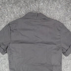 Made in California by George Smock Top Womens 32 Vintage Black Snap Front Shirt - take2supply