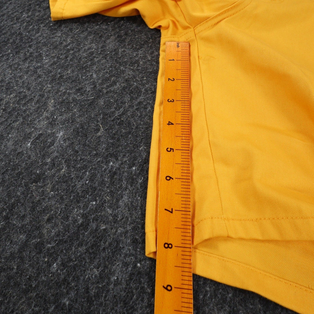 Hang Ten Shorts Womens 3/4 Vintage 90s Yellow Cotton High Rise Made in USA NOS - take2supply