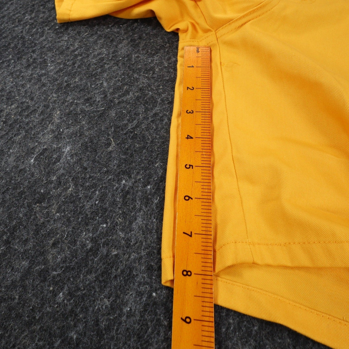 Hang Ten Shorts Womens 3/4 Vintage 90s Yellow Cotton High Rise Made in USA NOS - take2supply