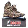 Rocky Gameseeker 8" Hunting Boots Mens 10.5 Camo Waterproof RKY0016 NWT - take2supply