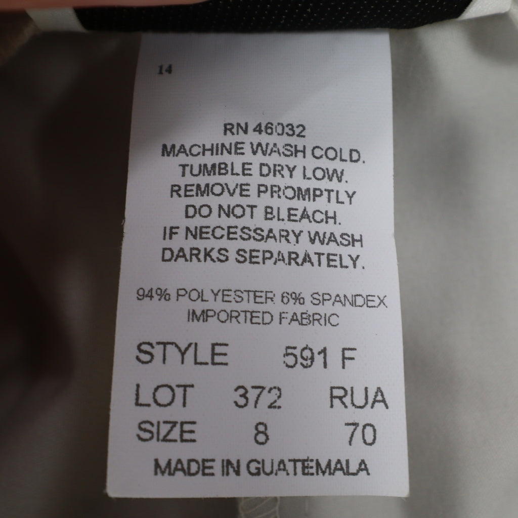 N Touch Pants Womens 8 Stone Stretch Straight Leg Side Zip NWT NOS - take2supply