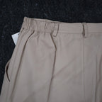 Southern Lady Culottes Women 14 Vintage 90s Khaki Pleated Wide Leg Shorts NWT - take2supply