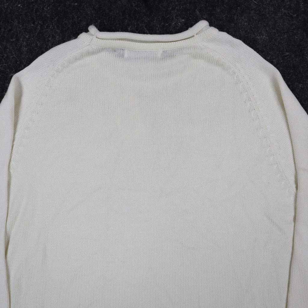 Carolyn Taylor Sweater Womens Small Cream Mock Neck Raglan Knit Top NWT - take2supply