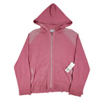 Southern Lady Petite PXL Pink Embellished Hooded Zip Cardigan Sweater NWT - take2supply