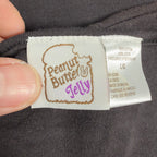Peanut Butter & Jelly Christmas Sleigh Top Womens L Black Cotton New - take2supply