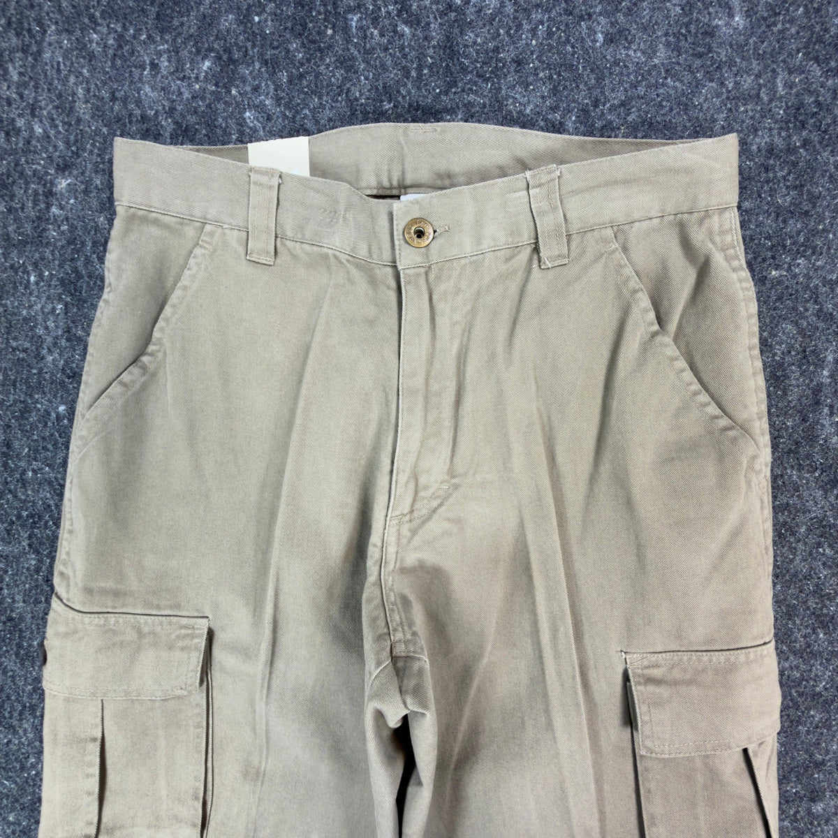 Lee Dungarees Cargo Shorts Mens 29 Khaki Cotton Relaxed Deadstock 219-2437 - take2supply