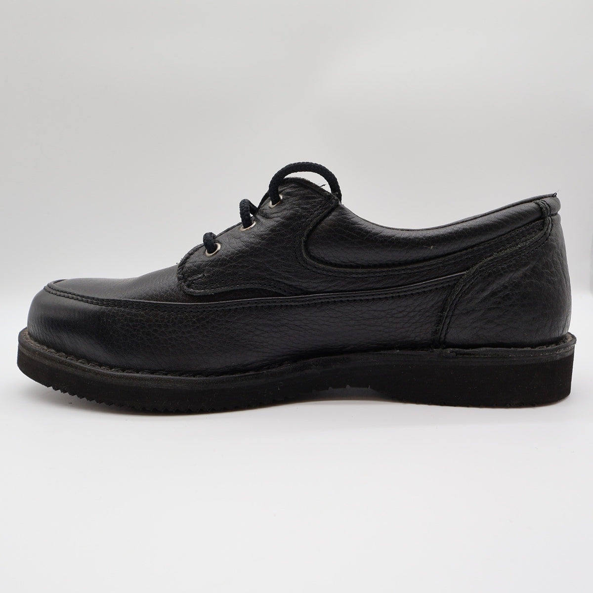 Bucks Steel Toe Work Shoes Mens 10 Vintage Black Leather Safety Toe W4570 - take2supply