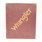 Wrangler Vintage Western Cowboy Boots Childrens 1.5 Brown Black Leather NWT - take2supply