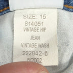 Tommy Girl Y2K Hip Jean Women 15 Blue Cotton NWT Vintage Low Rise Slim Fit Denim - take2supply