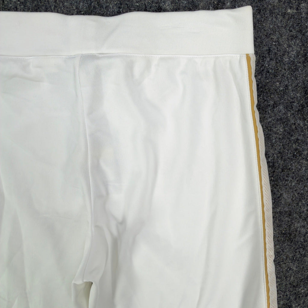 Nike Y2K Dri-FIT Athletic Shorts Womens Small White Gold 238735-100 NWT - take2supply