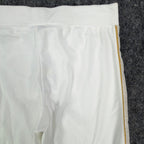 Nike Y2K Dri-FIT Athletic Shorts Womens Small White Gold 238735-100 NWT - take2supply