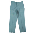 Montgomery Ward Work Pants Mens 32x28 Vintage 70s Teal Green Fortrel Deadstock - take2supply