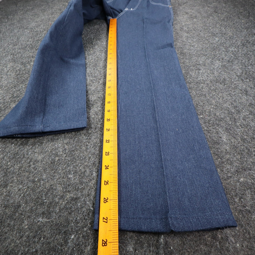 Maverick Straight Leg Jeans Boys 12 Regular Vintage 70s Blue Deadstock USA NWT - take2supply