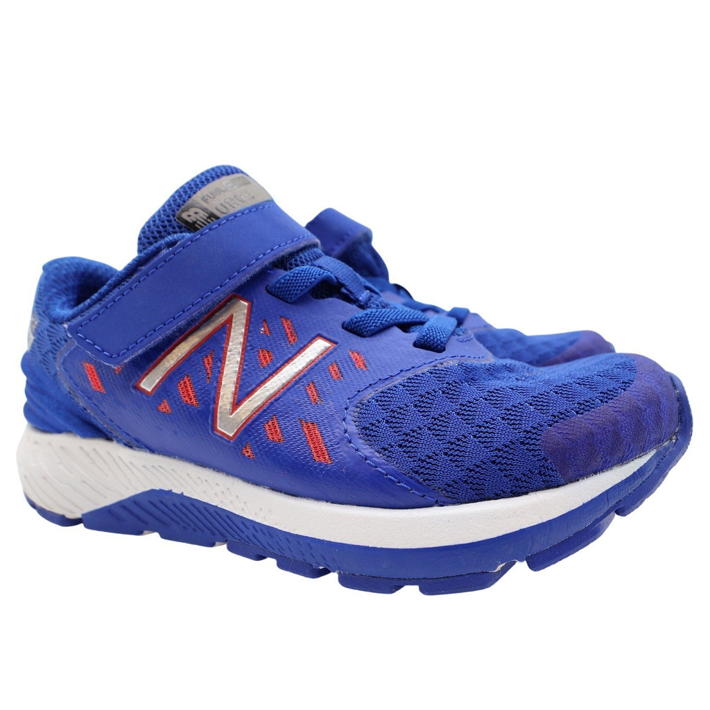 New Balance FuelCore Urge Kids 12.5 Blue Running Shoes KVURGBRP Sneaker Strap - take2supply