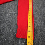 N Touch Cardigan Womens Small Red Sequin Trim Open Front Holiday Sweater NEW - take2supply