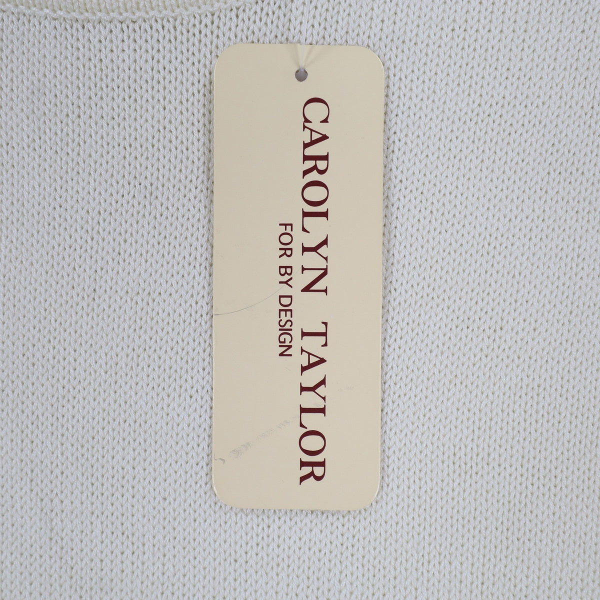 Carolyn Taylor Sweater Womens Small Cream Mock Neck Raglan Knit Top NWT - take2supply