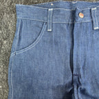Young Maverick Girls 10 Blue Cotton Blend Straight Leg Embroidered Jeans - take2supply