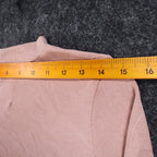 By Together You & I Tunic Top Womens Small Mauve Ribbed Mock Neck Flowy USA - take2supply