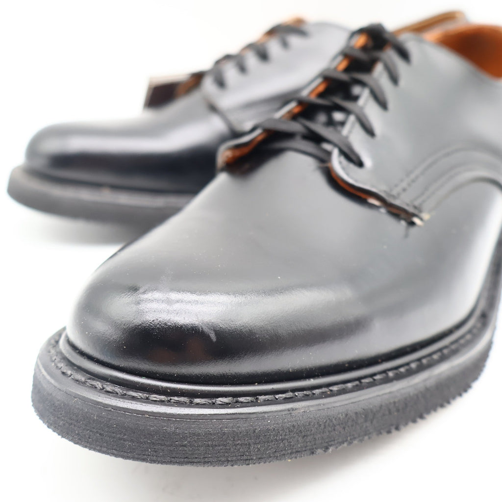Carolina Oxford Shoes Mens 10 C Vintage Black Leather Plain Toe Made in USA New - take2supply