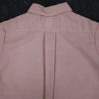 A Fox Shirt Kids 5 Vintage Pink Cotton Short Sleeve Duck Embroidery USA New - take2supply