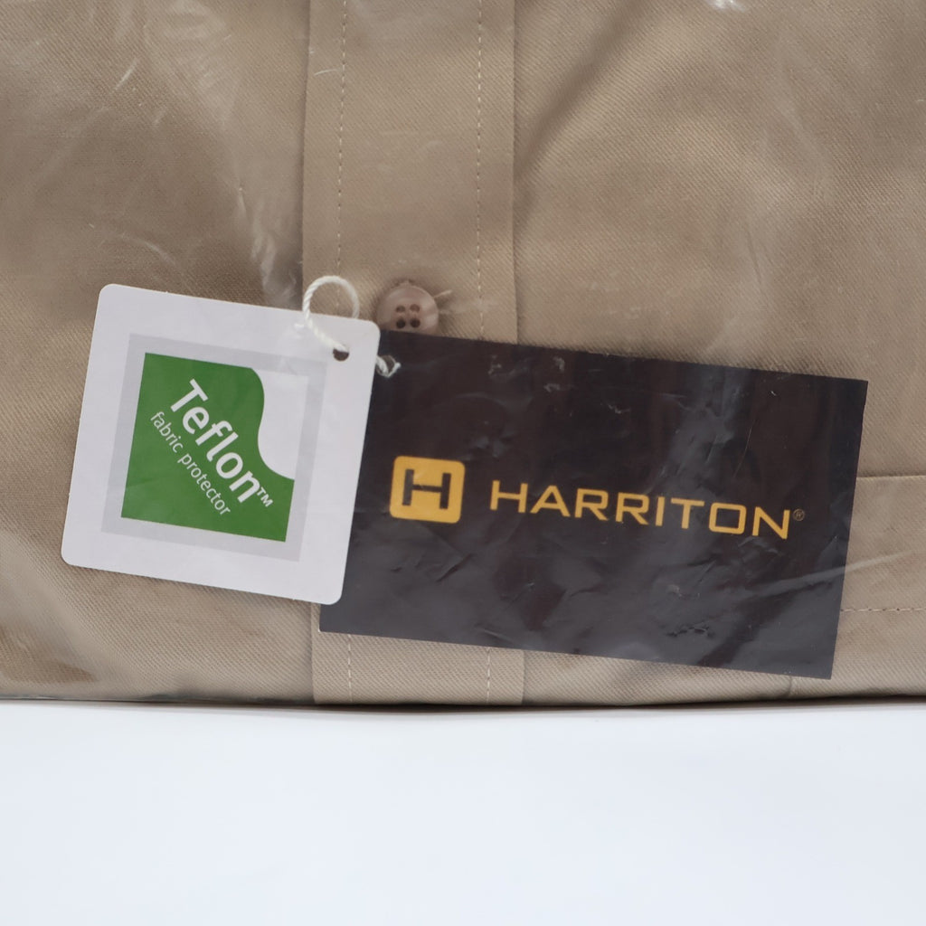Harriton Button Down Shirt Mens XL Khaki Cotton Teflon Fabric Protector M582 - take2supply