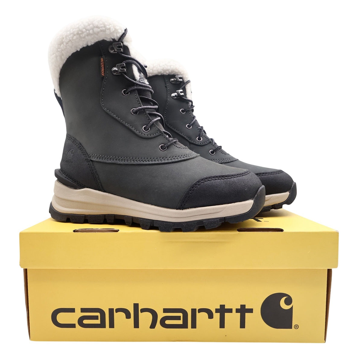 Carhartt Pellston Winter Boot Women 7 Grey Waterproof Insulated NWT FH8029-W - take2supply