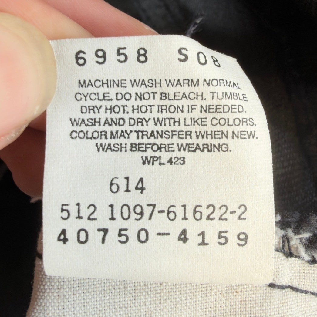 Levi's Vintage 90s 550 Relaxed Jeans Student 30x32 Black Made in USA NWT C100 - take2supply