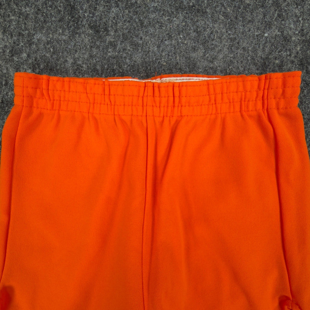 ```Yale Vintage 70s Athletic Shorts Mens XS Orange Nylon NWT``` - take2supply
