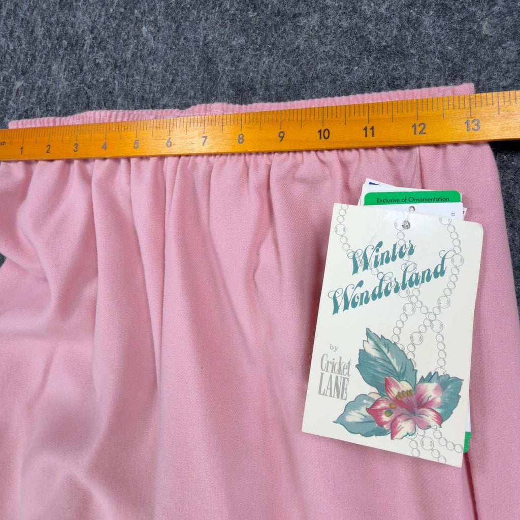 Cricket Lane Vintage 90s Pants Women 10 Rose Pink Polyester NWT Deadstock - take2supply