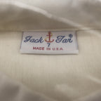 Jack Tar Shirt Boys 7 Cream Ivory Long Sleeve Button Down Cotton Blend USA NWT - take2supply
