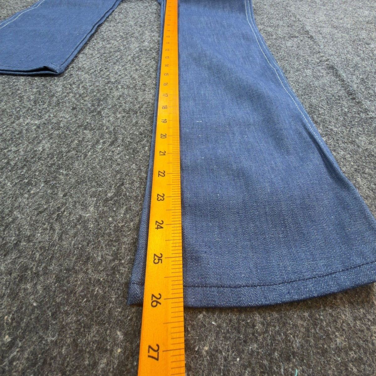 Maverick Vintage 70s Jeans Girls 7 Reg Blue High Waist USA NOS NWT 24x25.75 - take2supply