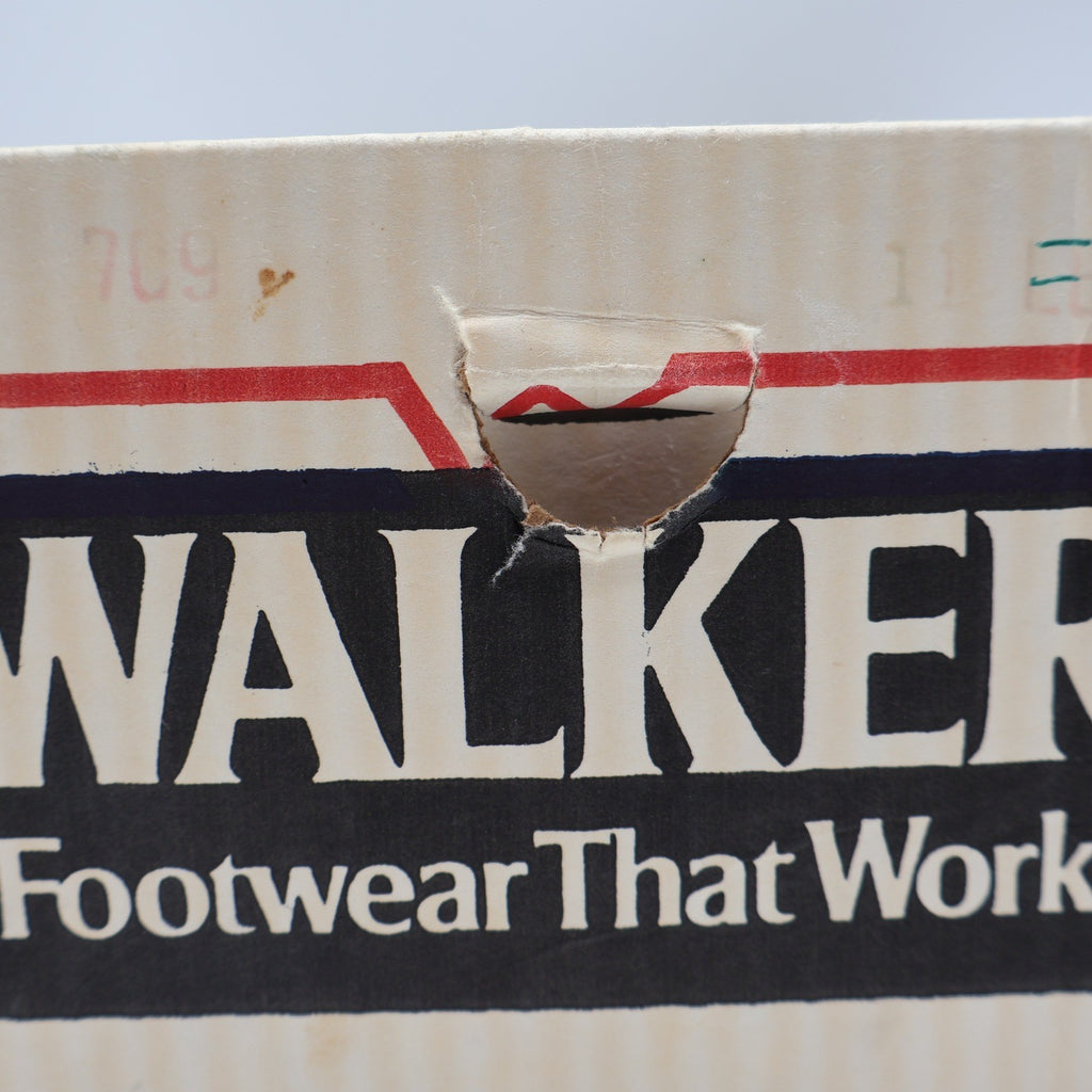 Walker Work Boots Mens 11 Vintage USA Leather Tan Brown Lace Up 8 Inch 709 NEW - take2supply