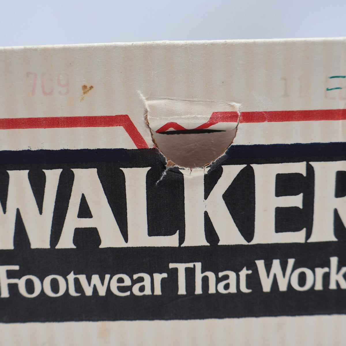 Walker Work Boots Mens 11 Vintage USA Leather Tan Brown Lace Up 8 Inch 709 NEW - take2supply